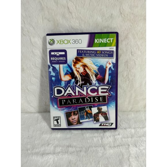Dance Paradise Xbox 360 Game Featuring 40 Songs & Music Videos Kinect Required - Picture 1 of 4